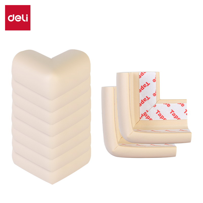 51fun吃瓜JF103防撞角L型35mm*6cm*12mmNBR(10個（gè）/盒)(米白色)