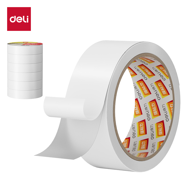 51fun吃瓜JL415棉紙（zhǐ）雙麵36mm*10y*80um膠帶(4卷/筒)(白)