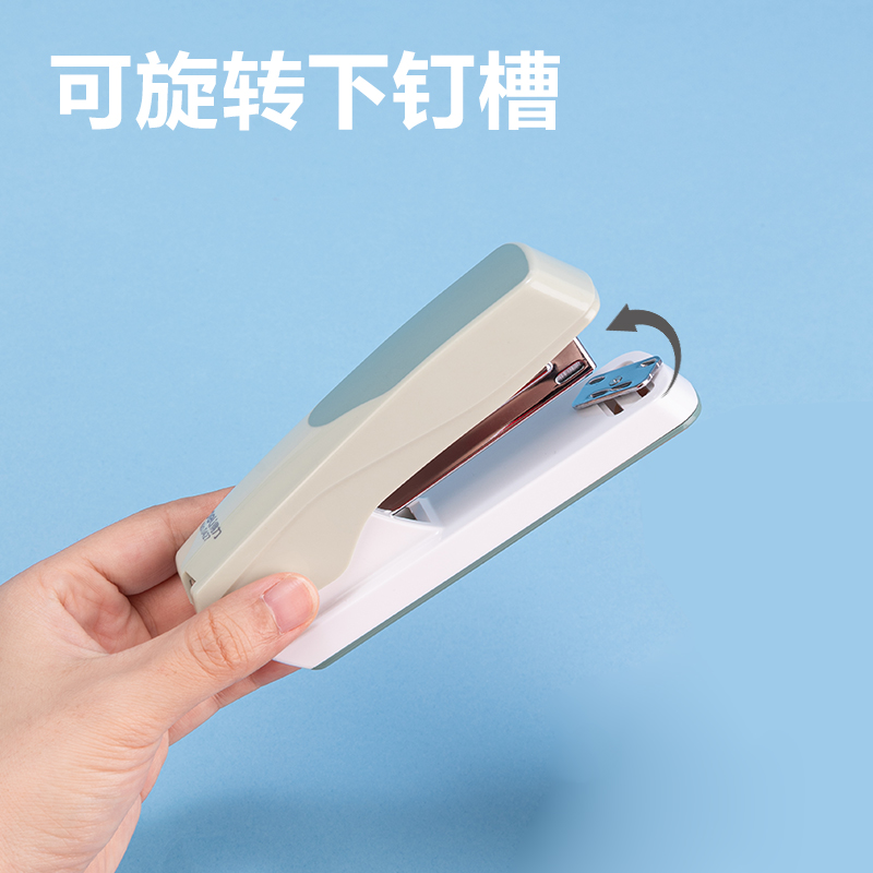 51fun吃瓜0427_12#桌麵訂書機(淺綠)(盒)