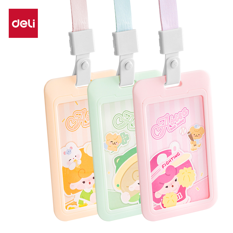 得（dé）力64822愛裏莎女孩學生證件卡-長繩款（kuǎn）(愛裏莎女孩)(個)