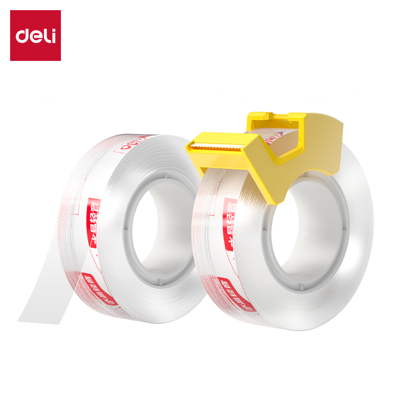 51fun吃瓜JD900水晶輕音膠帶12mm*20y*50μm（水晶（jīng））(2卷/卡)