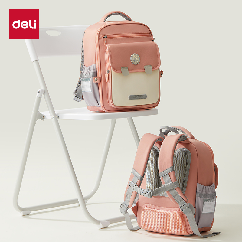 51fun吃瓜BB161大號超輕全（quán）展開式學生書包套裝(L-粉)(個)