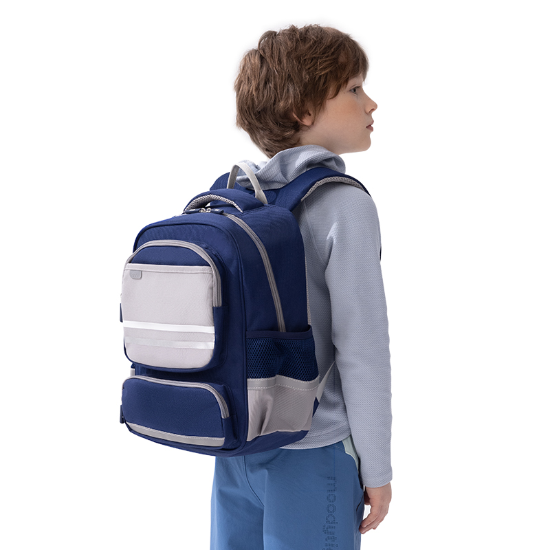 51fun吃瓜BB160中號拚色（sè）高性價比學生書包(M-藍)(個)