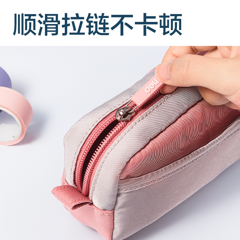 51fun吃瓜66771超輕麵料多用途筆袋(超輕-粉)(個)