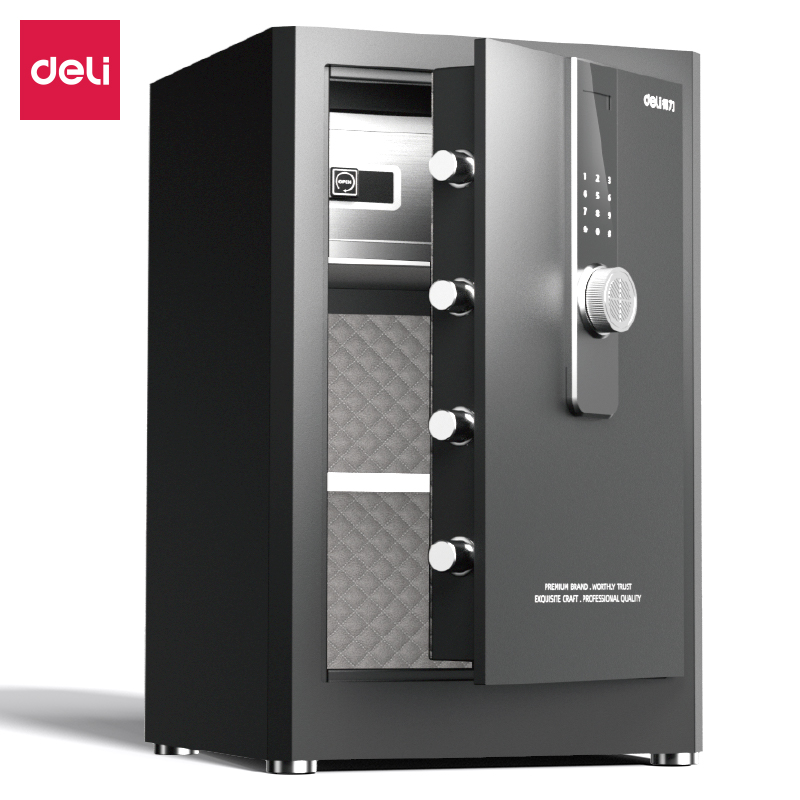 得（dé）力AE181電（diàn）子密（mì）碼保管箱H600(黑色)(台)