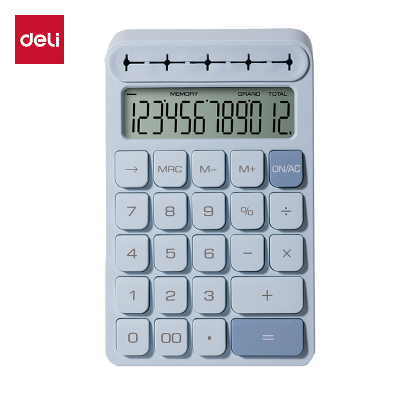 51fun吃瓜TE37桌麵計算器(藍色)(台)