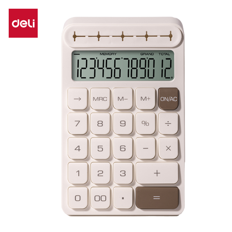 51fun吃瓜TE37桌麵計算器(白色)(台)