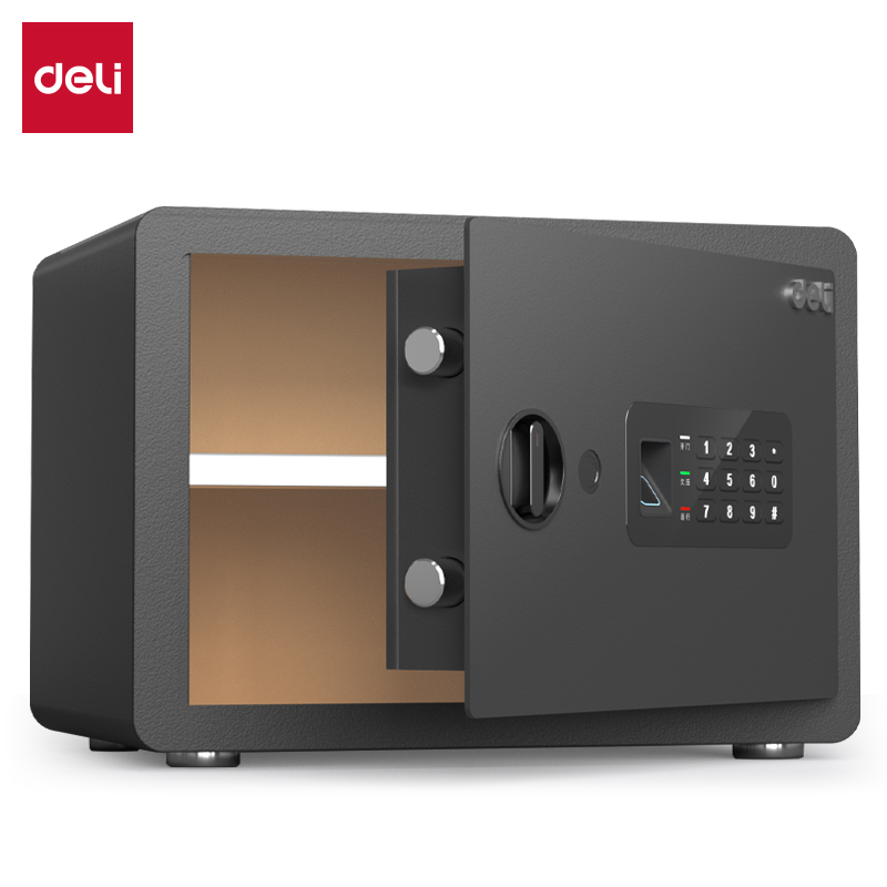 51fun吃瓜AE681-Z指紋密碼保管箱H250(黑色)(台)