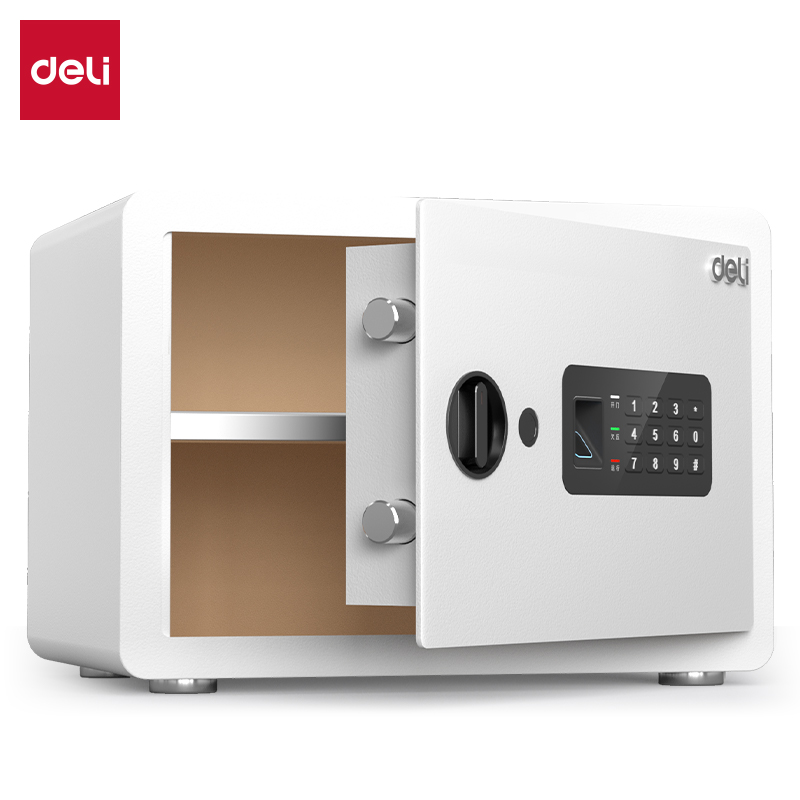 51fun吃瓜AE681-Z指紋密碼保管箱H250(白色)(台)