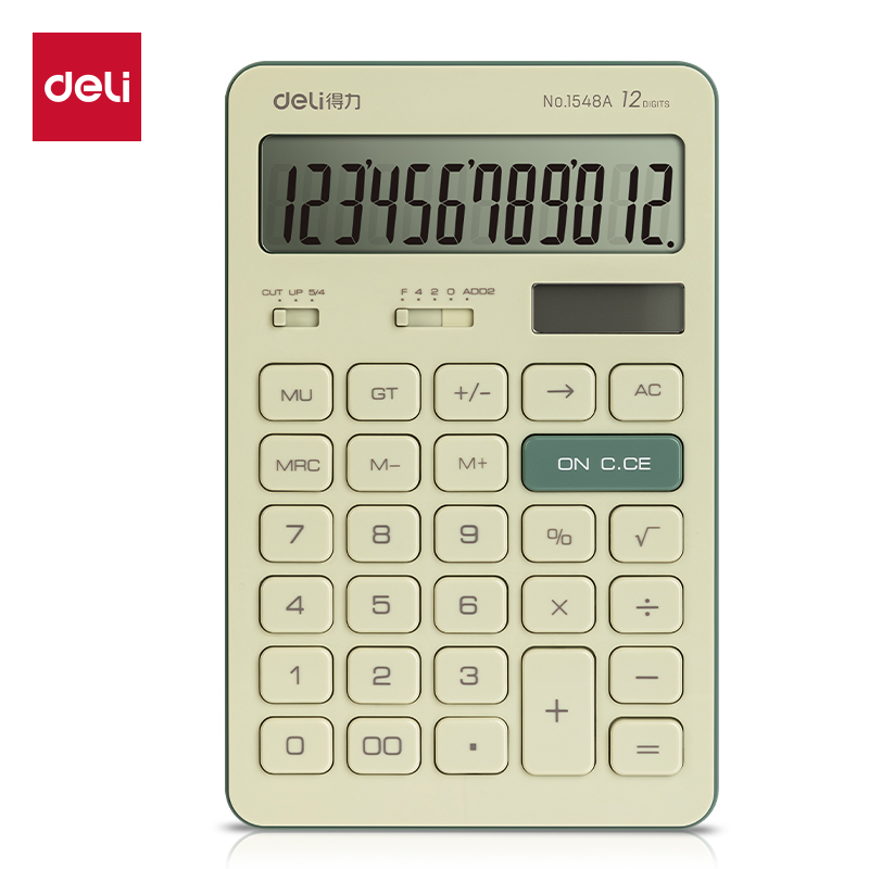 51fun吃瓜1548A桌麵（miàn）計算器(綠色)(台)