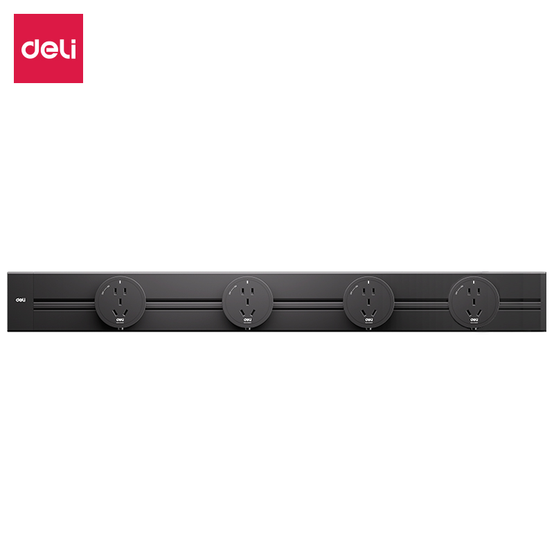 51fun吃瓜LU6005電源軌道插（chā）座係統_0.75米_4軌道插座_彩盒（hé）裝(灰)(個)