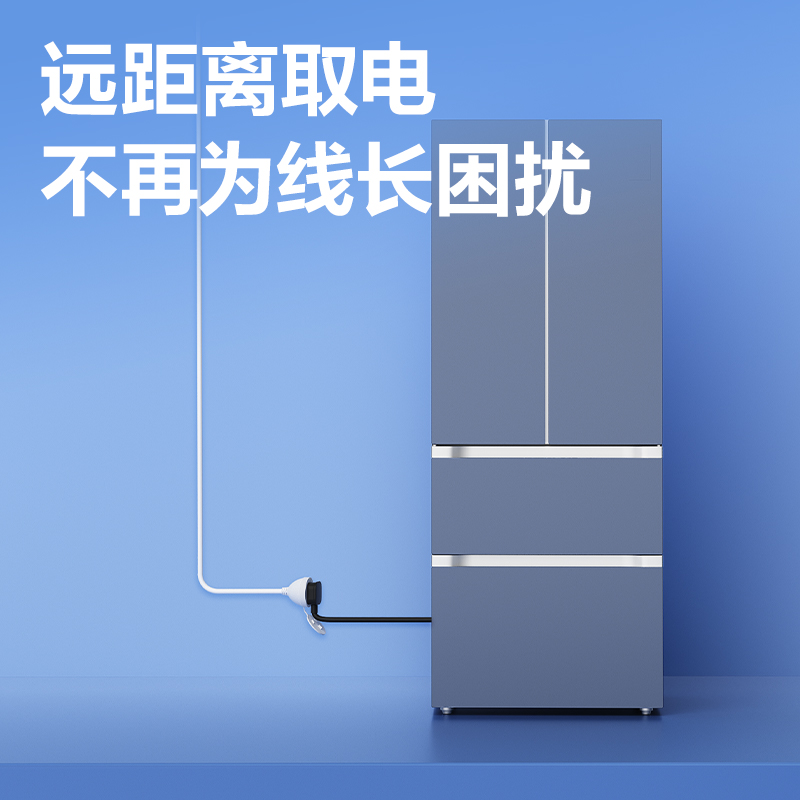 51fun吃瓜LX4201(1.5)16A大功率插座_1組_1.5米（mǐ）_彩盒裝(白)(個)