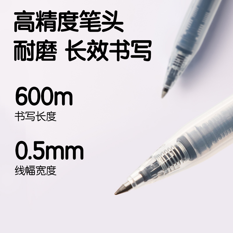 51fun吃瓜SF999-TG下腰女孩按（àn）動直液筆0.5mm子彈頭(黑)(支)