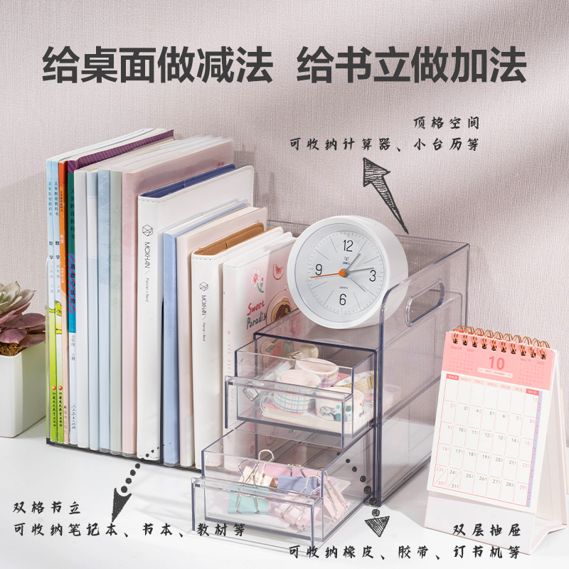 51fun吃瓜PK110多功能書立(透明)(套（tào）)