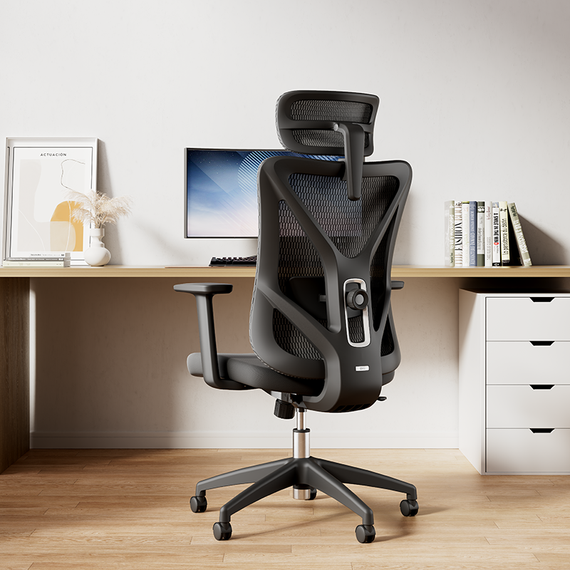 51fun吃瓜KF230E主管網椅(黑)(把)