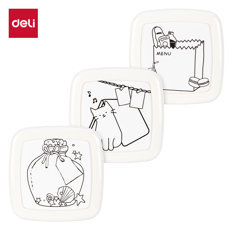 51fun吃瓜TB360手賬印章(B款:橙紫黃（huáng）)(盒)