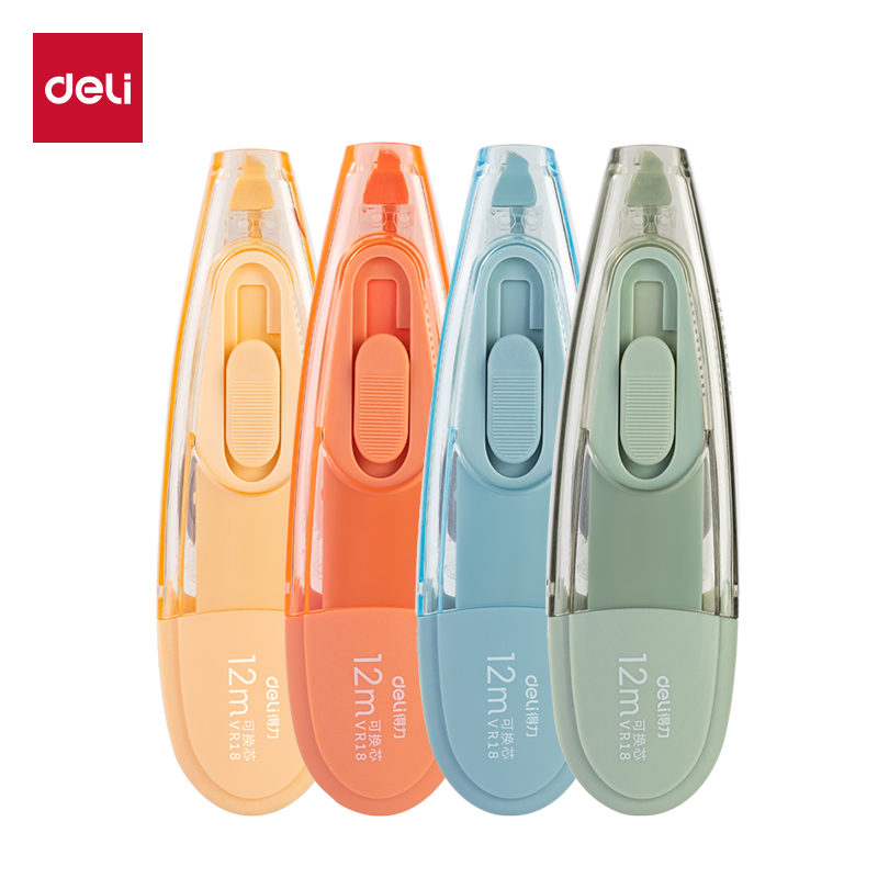 51fun吃瓜VR18推動（dòng）筆（bǐ）型修正帶_5mm*12m(混)(個)