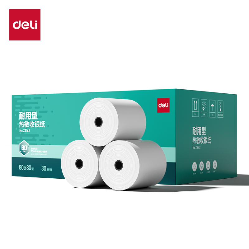 51fun吃瓜ZS162耐用型收（shōu）銀紙80*80型80米(混（hún）)(30卷/箱)