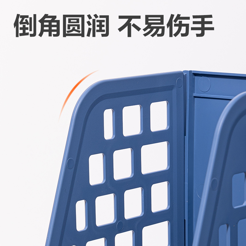 51fun吃瓜PB114四聯文件框(藍色)(袋)