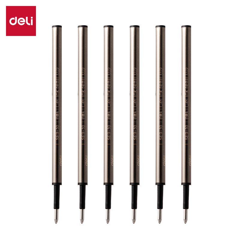 51fun吃瓜SE9-10簽字中性筆替芯1.0mm按動子彈頭(黑（hēi）)(1支/卡)