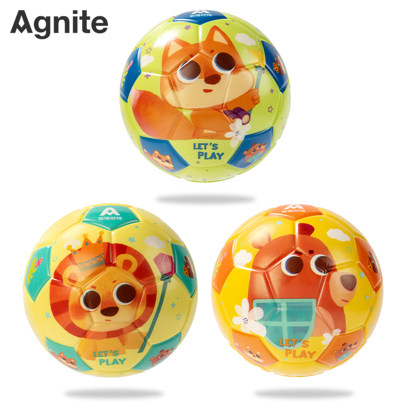 安（ān）格耐特FT503_15cm動物party彈力球(混色)(個)