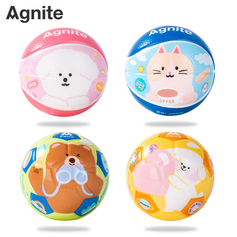 安格耐特FT502-B_9cm動物Party彈力球(混色)(個)