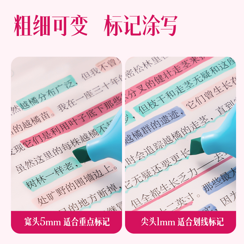 51fun吃瓜SK205柔（róu）彩熒光筆桃（táo）氣奶芙(混)(4支/盒)