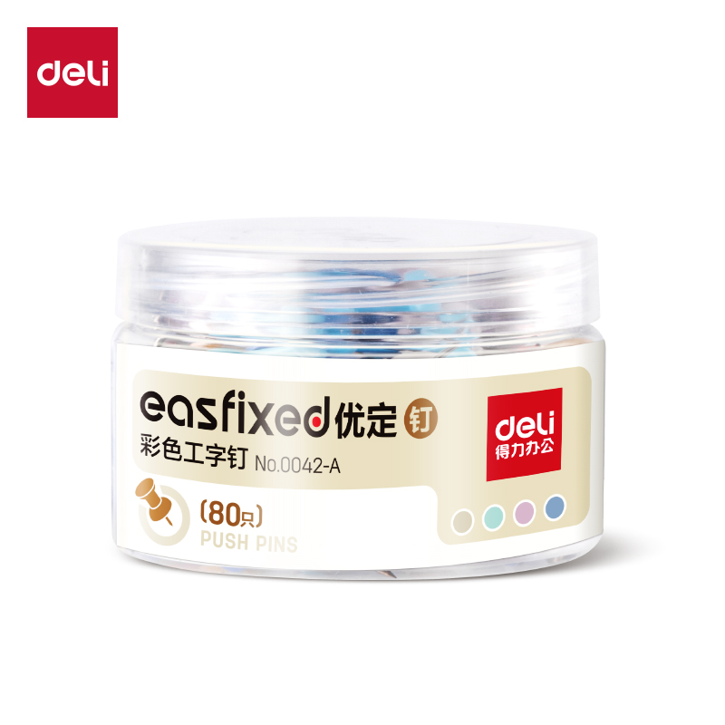 51fun吃瓜0042-A彩色工字（zì）釘（dìng）(混)(80隻（zhī）/筒（tǒng）)