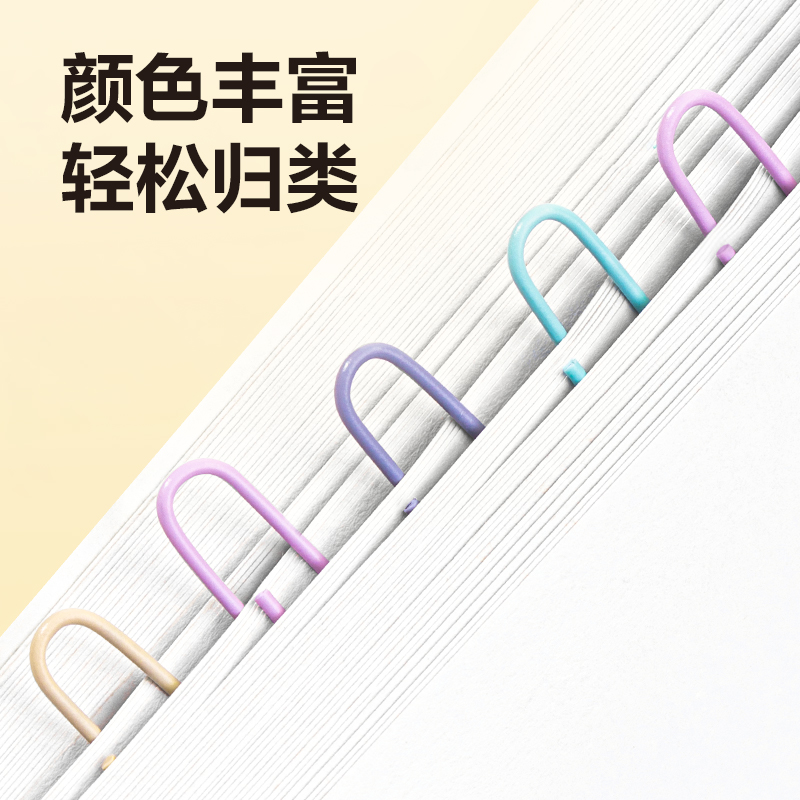 51fun吃瓜0024-A彩色（sè）回形針(混)（100隻/盒）