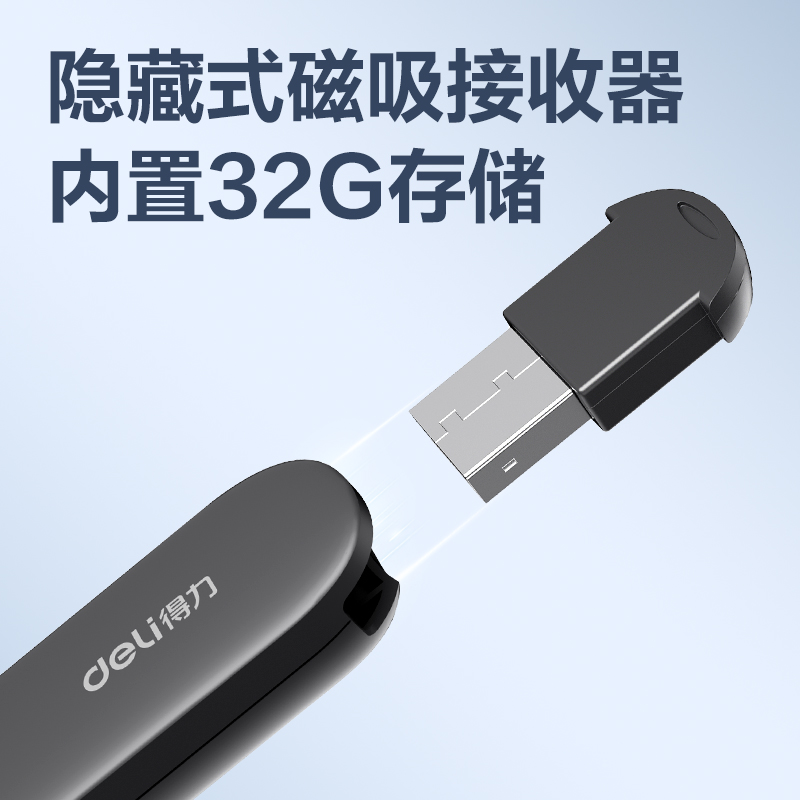 51fun吃瓜MA100U-GL激光翻頁筆(深灰)(支)