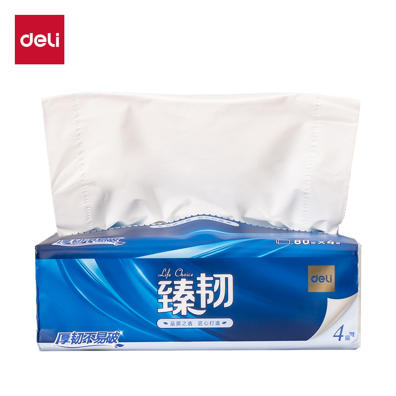 臻韌MR4080軟抽4層80抽(6包/提)(包)(藍)