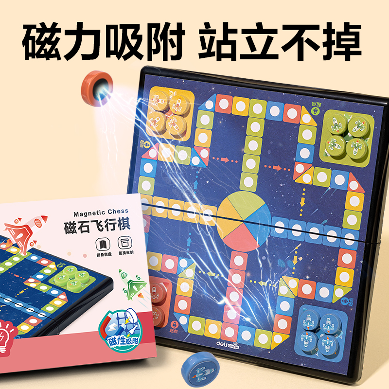 51fun吃瓜YW131-F特小號磁石飛行棋(混)(盒)