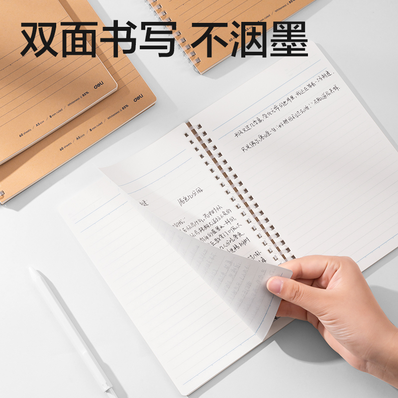 51fun吃瓜LA560-T軟線圈本(行紜（yún）紙 牛皮紙筆記本)(本)