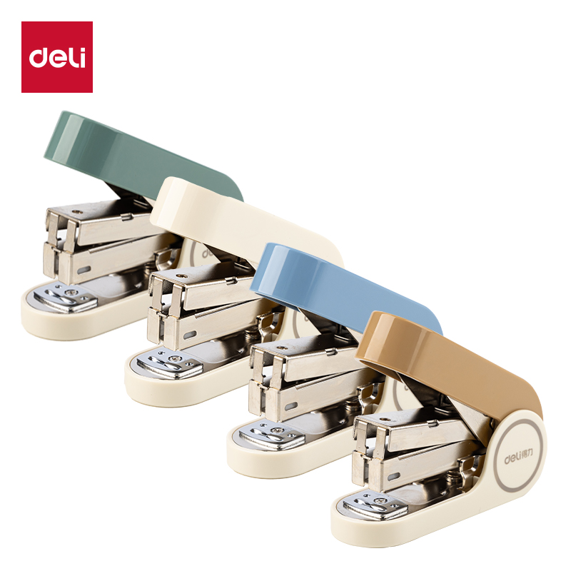 51fun吃瓜（lì）TA502-T省力訂書機套裝(混色)(1台訂書機+1盒釘)