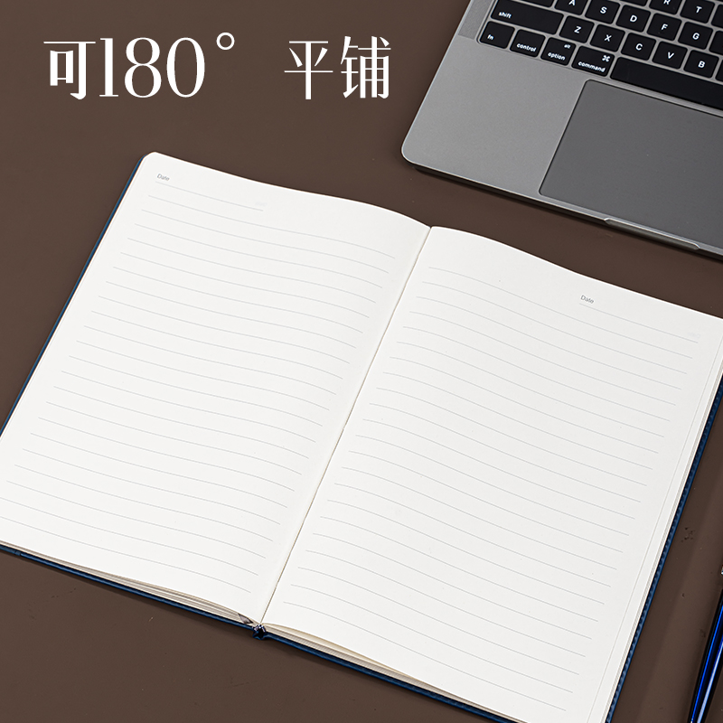 51fun吃瓜7920皮麵本16K-250*175mm/160張10mm行距(藍)(本（běn）)