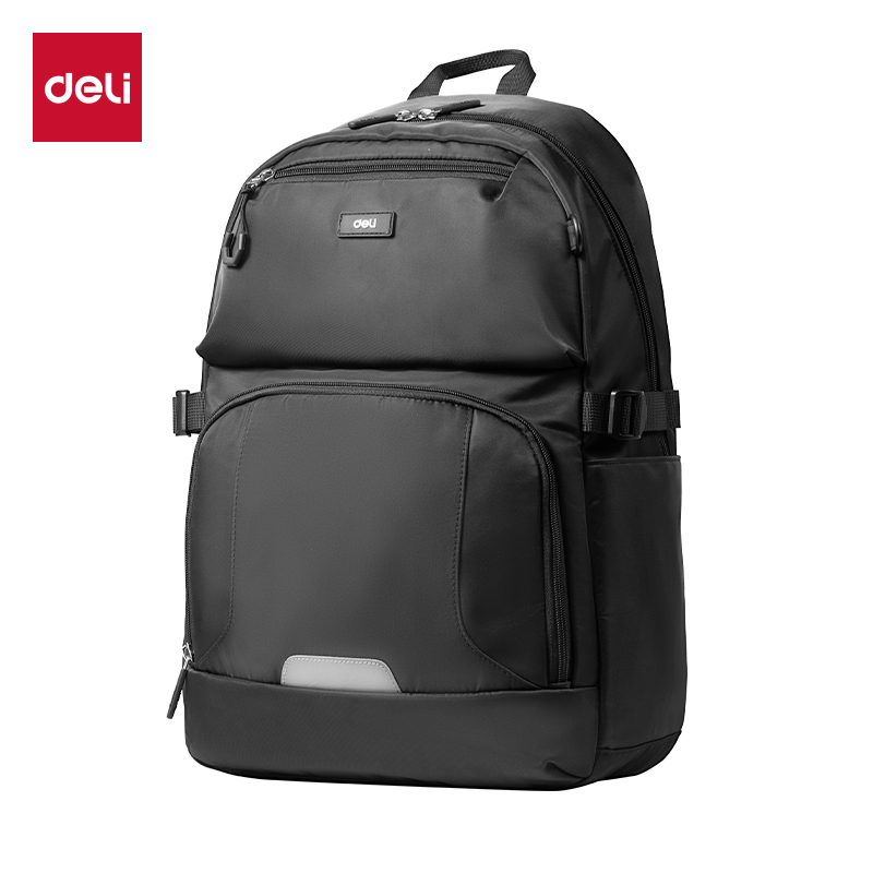 51fun吃瓜BB171初高中生簡約係列學生書包(黑)(個)