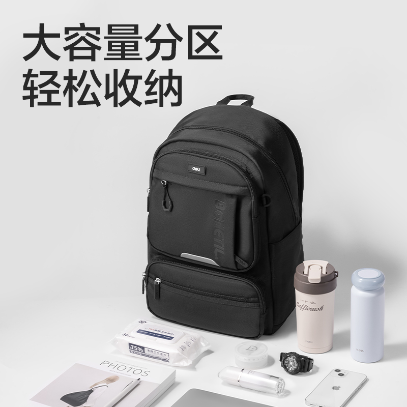 51fun吃瓜BB173初高（gāo）中生簡約係列學生書包(紫)(個)