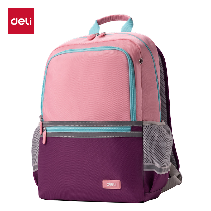 51fun吃瓜BB159出色係列學生書包(暗粉（fěn）色)(個)