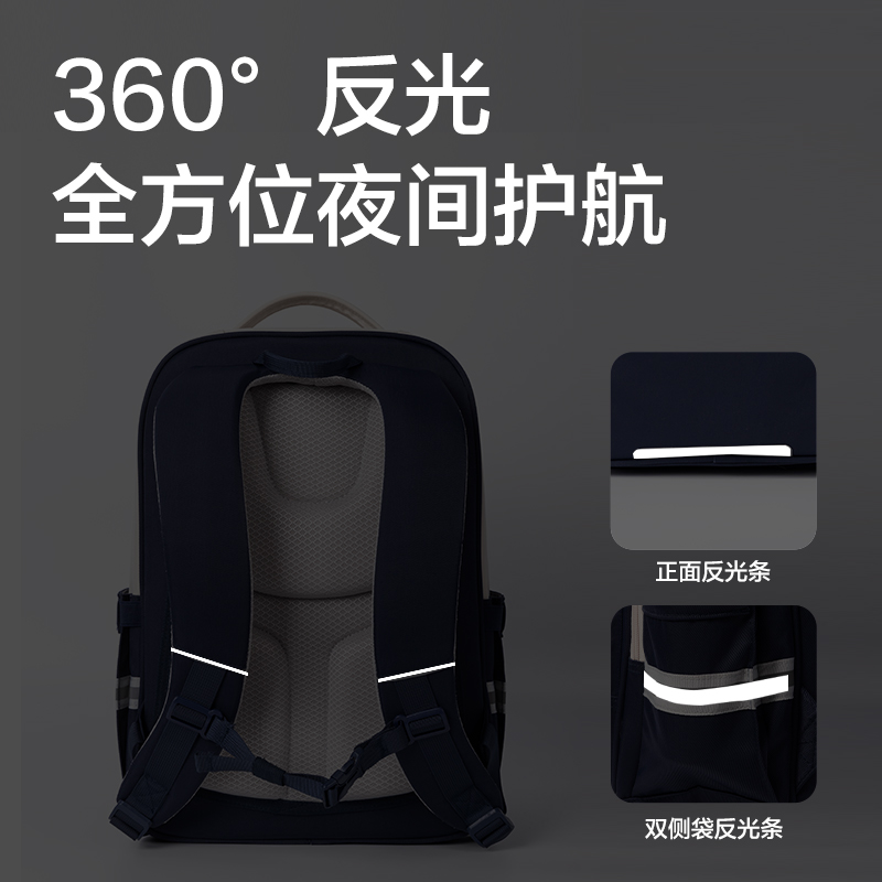 51fun吃瓜BB158文墨係列拚色學生書包(粉)(個)