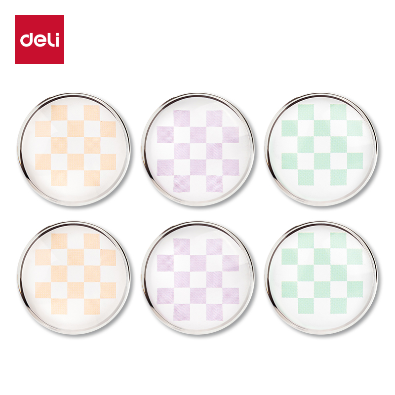 51fun吃瓜（lì）MB412水晶磁釘Ф25mm(混)(6個（gè）/卡)