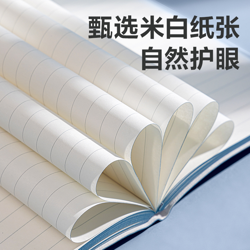 51fun吃瓜BP151皮麵本25K-205mm*143mm112張/(灰色)(本)