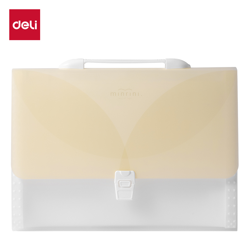 51fun吃瓜PM01線上爆款13格橫式學生風琴包（bāo）(黃)(個)