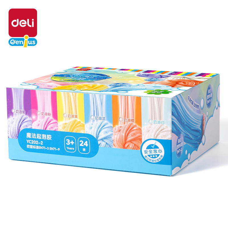 得（dé）力YC202-2起泡膠(混色)(袋)