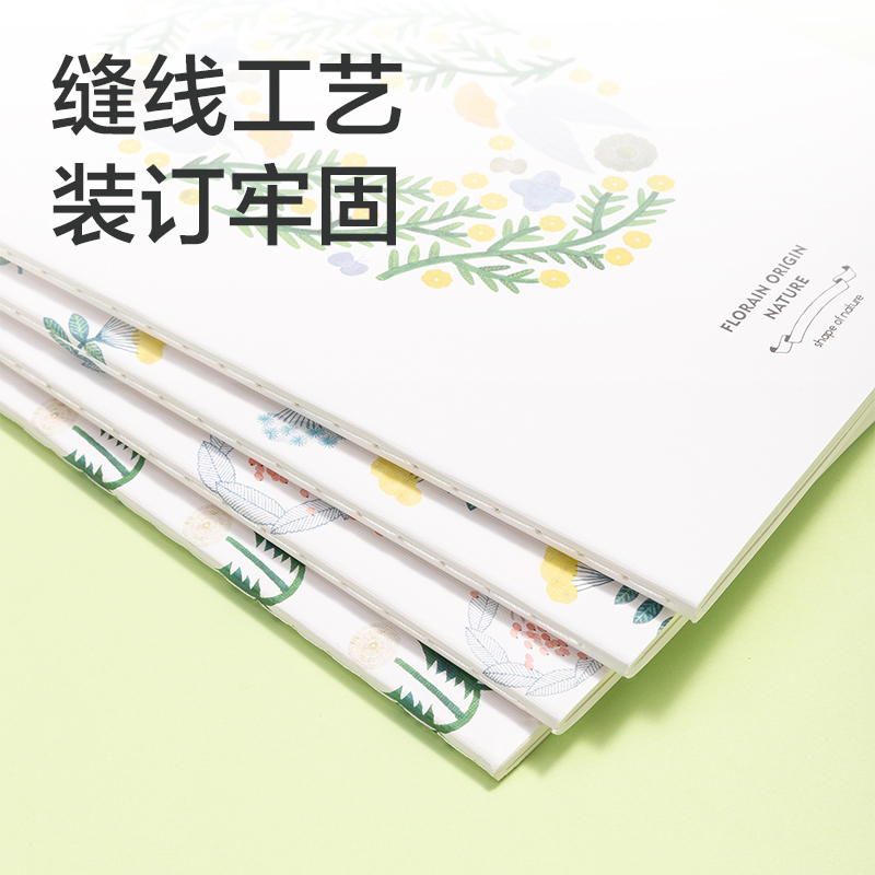 51fun吃瓜FA540插畫師聯名-縫線本(花叢物語2)(本)