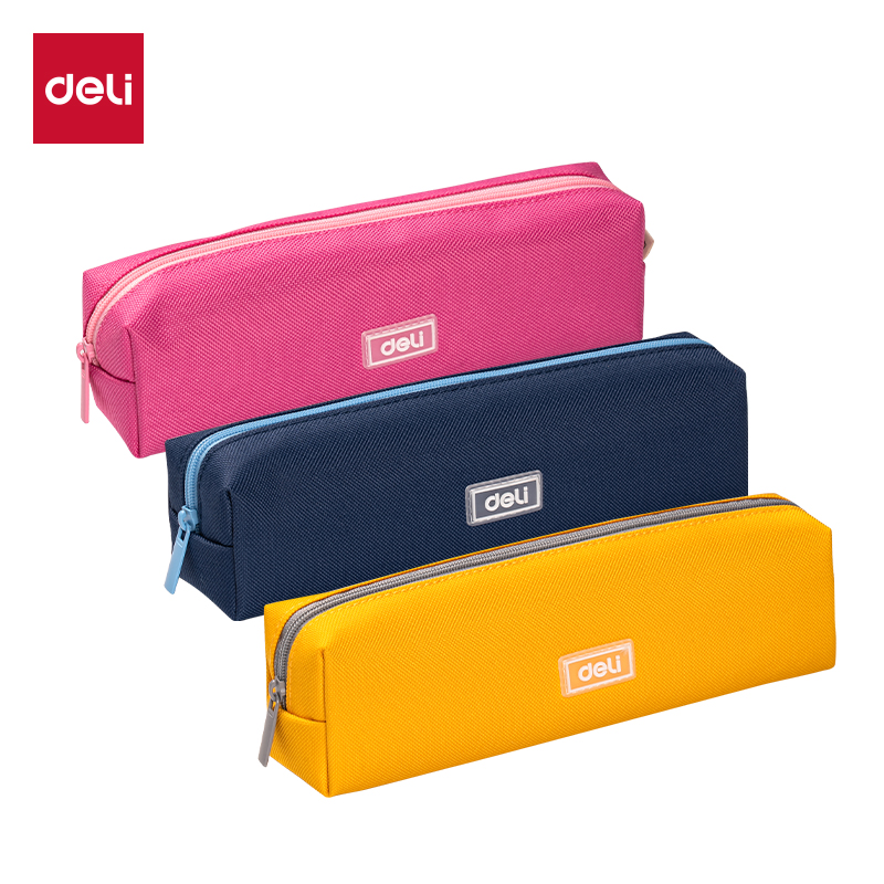 得（dé）力66683H潮童小學霸小方包多用途筆袋(混-潮童小（xiǎo）學霸)(個)