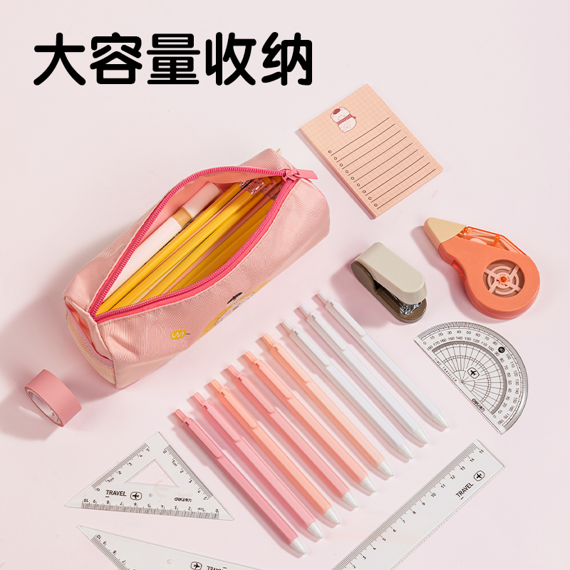 51fun吃瓜66771C麵（miàn）包小狗大方包多用（yòng）途（tú）筆袋(混-麵包小狗)(個)