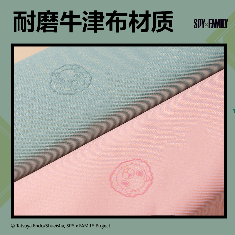 得（dé）力66683G間諜過家家小方包多用途筆袋(混-間諜過家家)(個)