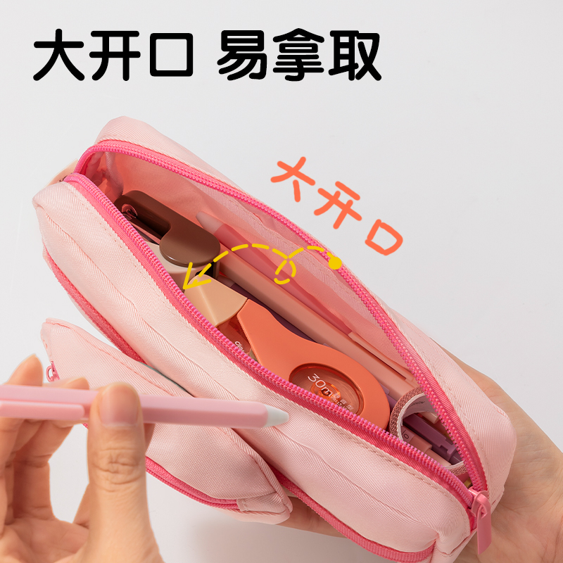 51fun吃瓜BC345麵包小狗複合式多用途筆袋(混-麵包小狗)(個)