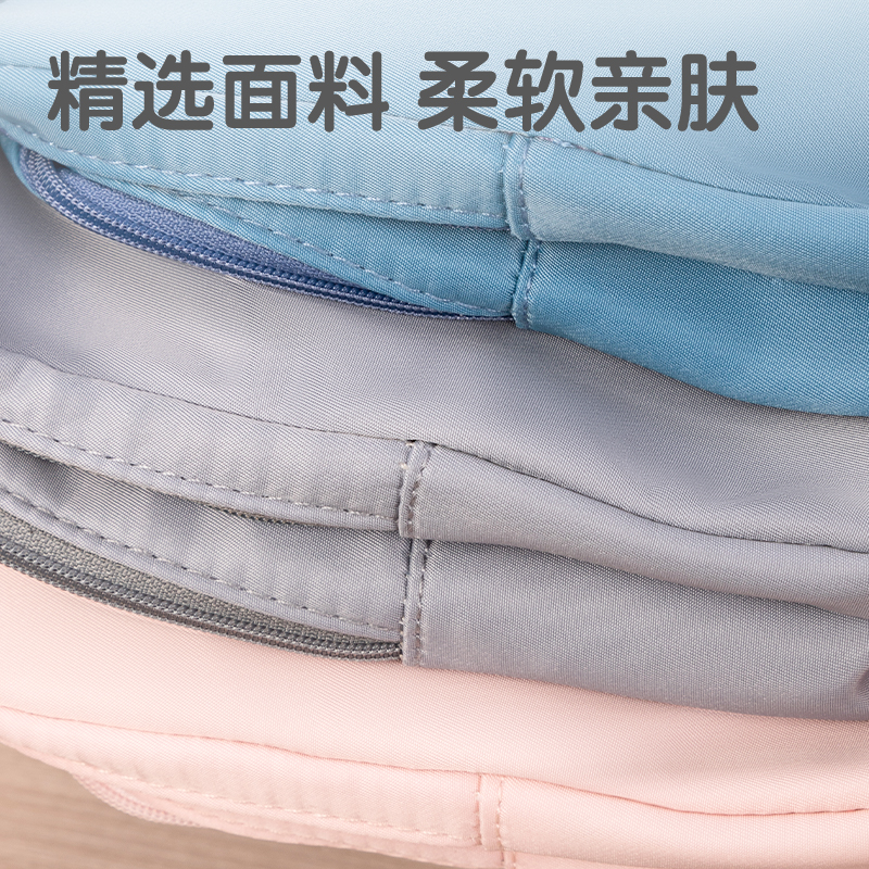 51fun吃瓜BC277A淡彩日記雙倉站立式多用途筆袋(混-P.DIARY)(個)