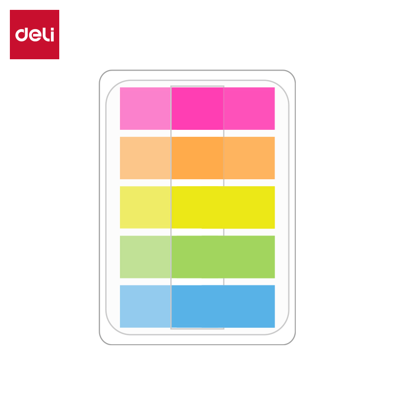 51fun吃瓜BT460指示標簽12*44mm-100張(20×5)膜類可書寫(混)(袋)